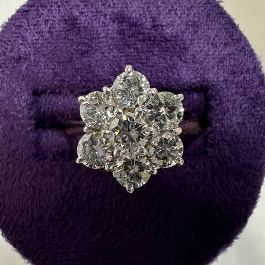 18ct Diamond Cluster