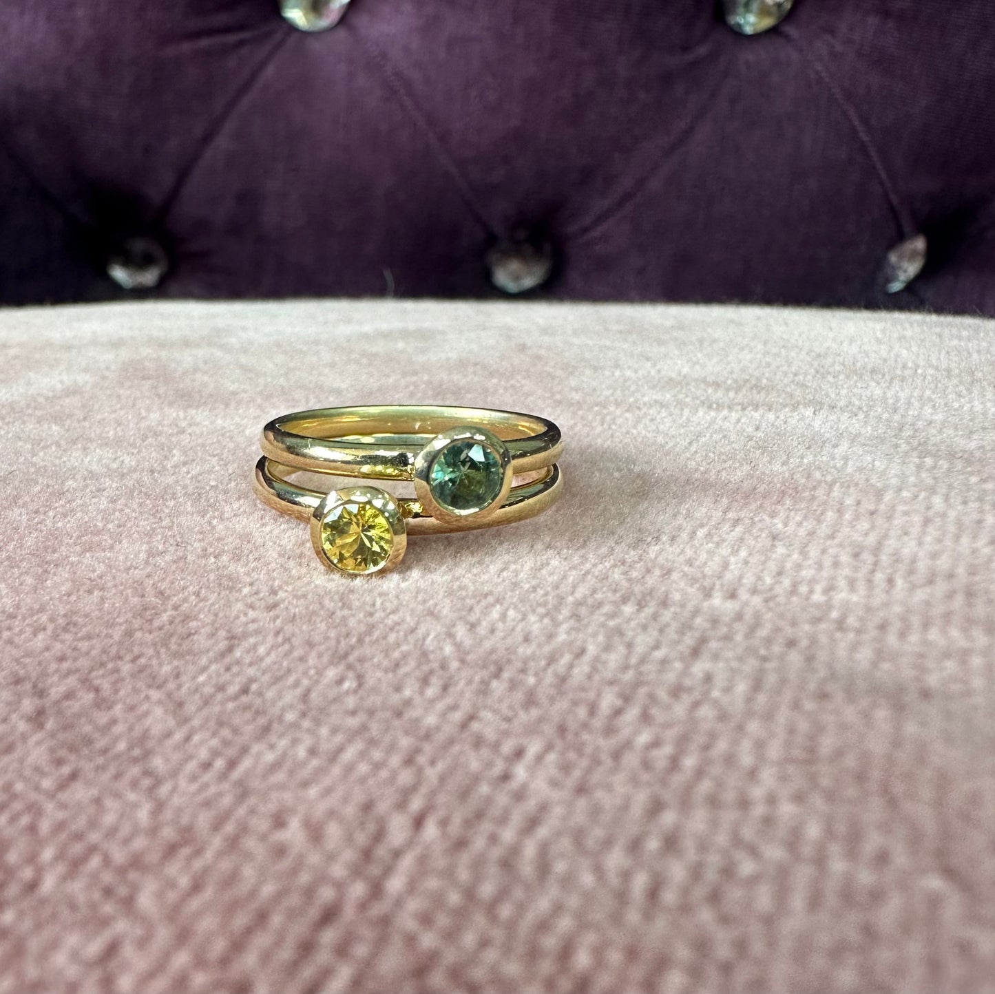 Yellow Sapphire Ring