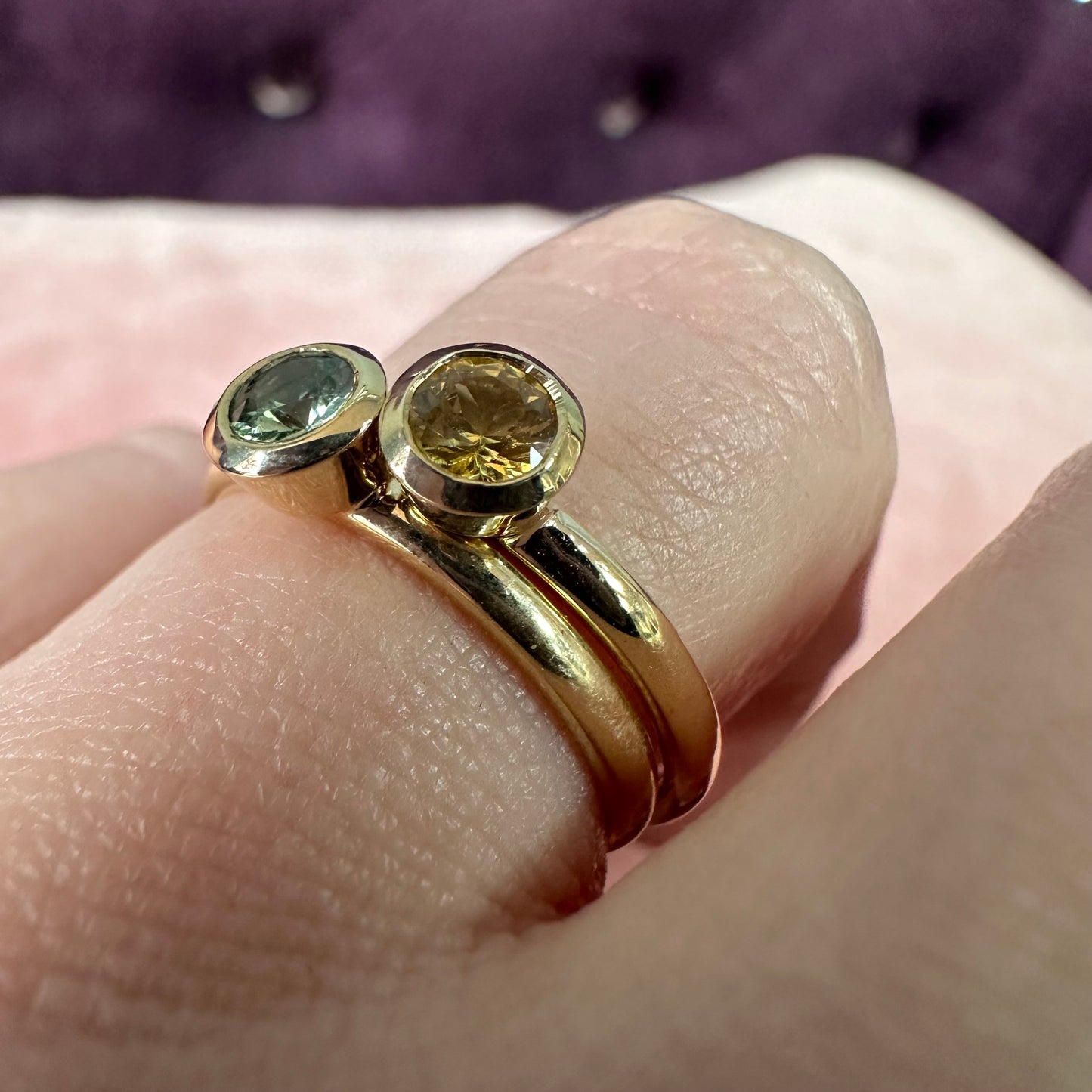 Yellow Sapphire Ring